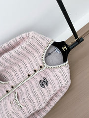 wavy ribbon cardigan