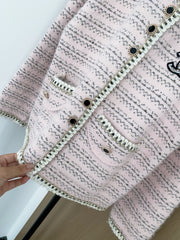 wavy ribbon cardigan