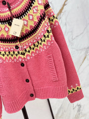 Fair Isle Jacquard Cardigan