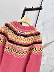 Fair Isle Jacquard Cardigan