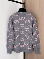All-over print cardigan