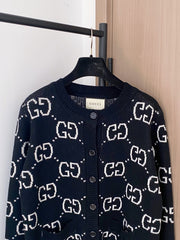 All-over print cardigan