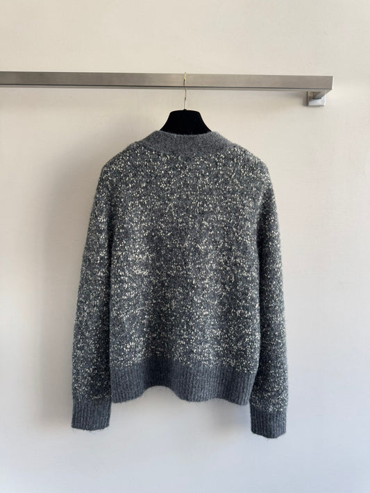 V-neck cashmere cardigan