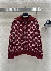 Reversible Knit Hooded Jacket