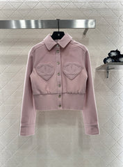 Woolen Collar Jacket