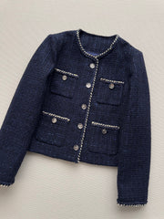 Sequined Tweed Jacket