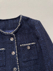 Sequined Tweed Jacket