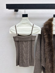 Knitted Two-Piece Set