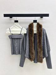 Knitted Two-Piece Set