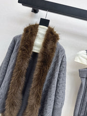 Knitted Two-Piece Set