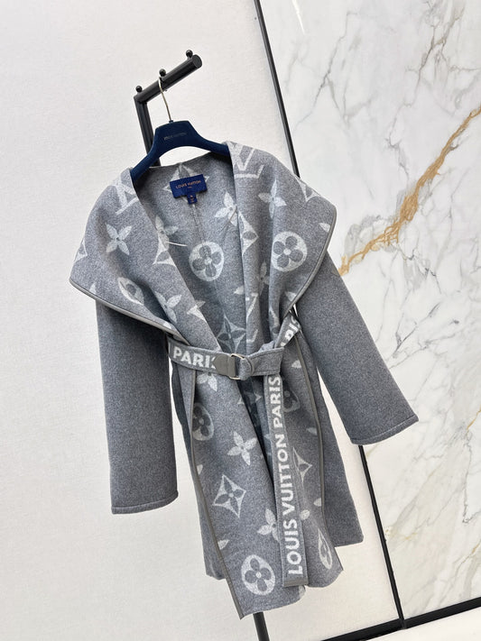 Reversible Long Hooded Coat