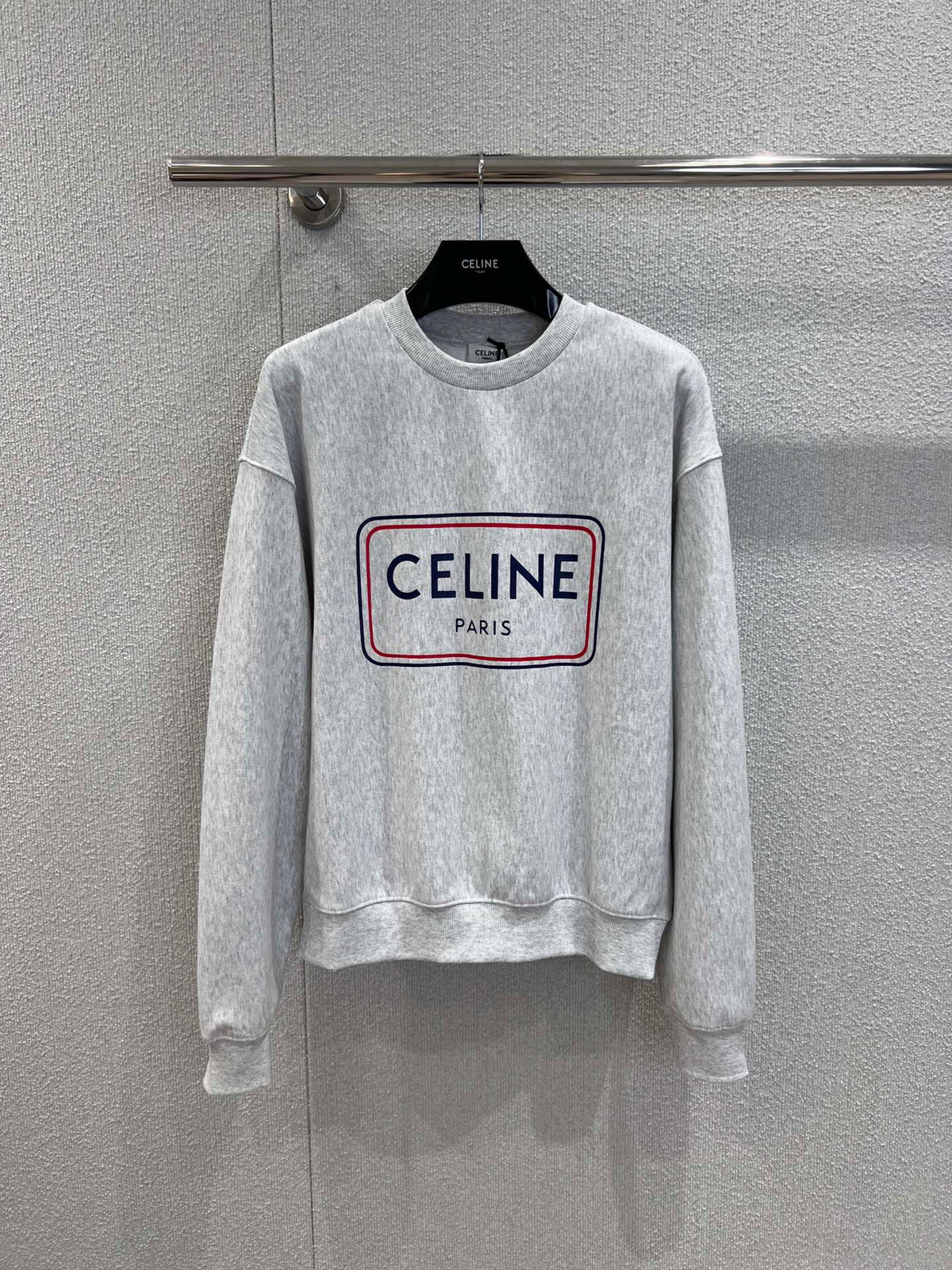 Printed Loose-fitting Cotton Sweatshirt