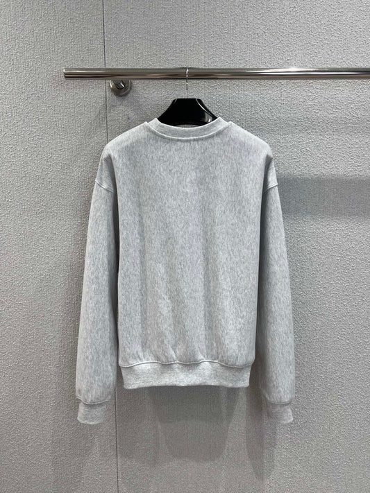 Printed Loose-fitting Cotton Sweatshirt