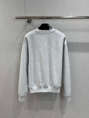 Printed Loose-fitting Cotton Sweatshirt