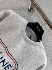 Printed Loose-fitting Cotton Sweatshirt