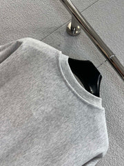 Printed Loose-fitting Cotton Sweatshirt