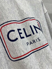 Printed Loose-fitting Cotton Sweatshirt