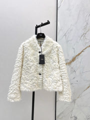 Eco-friendly mink fleece coat