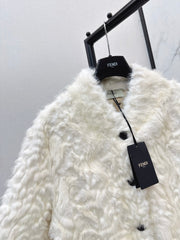 Eco-friendly mink fleece coat