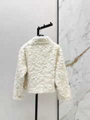 Eco-friendly mink fleece coat