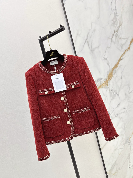 Four-pocket woven jacket