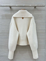 Collared Knit Short Top