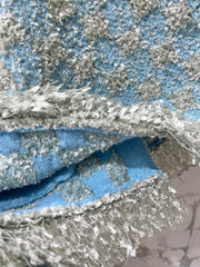 Loose-fitting French-style knitted cardigan