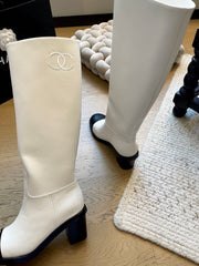 Premium minimalist long boots