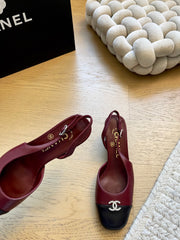 Mary Jane chunky heeled shoes