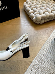 Mary Jane chunky heeled shoes
