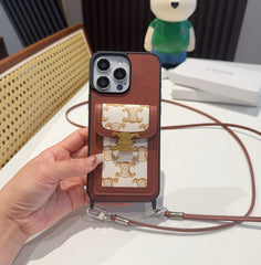 Crossbody SIM Card Holder Phone Case