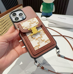 Crossbody SIM Card Holder Phone Case