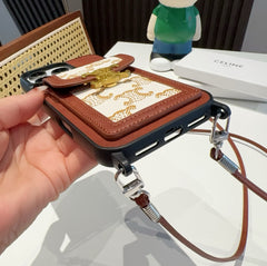 Crossbody SIM Card Holder Phone Case