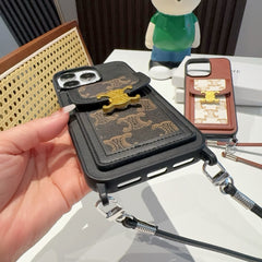 Crossbody SIM Card Holder Phone Case
