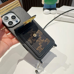 Crossbody SIM Card Holder Phone Case