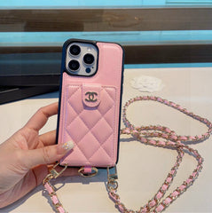 Crossbody SIM Card Holder Phone Case