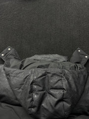 Patchwork Zipper Down Jacket