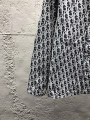 All-over jacquard print shirt