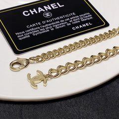 Light gold and silver two-tone rhinestone choker necklace