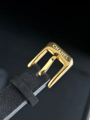 Black Gold Small Sugar Cube Ladies' Quartz Watch