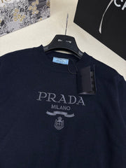 Knitted crew neck short sleeve