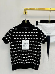 Bow-tie short sleeves