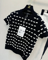 Bow-tie short sleeves
