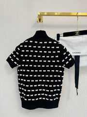 Bow-tie short sleeves