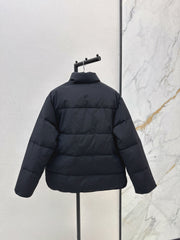 Stand-up collar down jacket