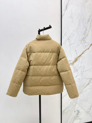 Stand-up collar down jacket