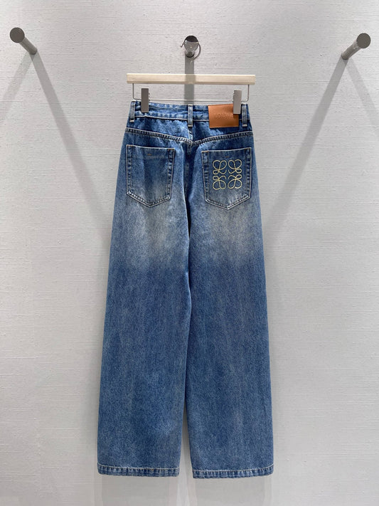 Retro Wide-Leg Jeans