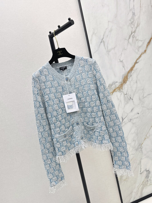 Colorful tassel cardigan