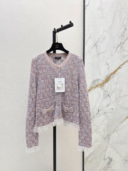 Colorful tassel cardigan