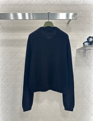 Chain Pocket Knit Cardigan